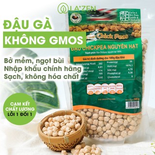 Hạt đậu gà sạch không biến đổi gen 250gr/500gr La'zen nhập khẩu Mỹ