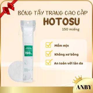 Bông Tẩy Trang Hotosu Cao Cấp 150 Miếng