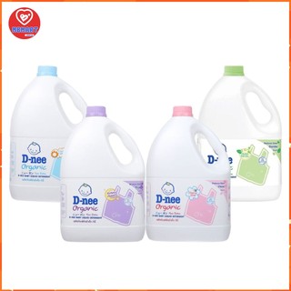 Dung dịch giặt xả Dnee Organic 3000ml CHÍNH HÃNG ĐẠI THỊNH (Mẫu mới nhất)