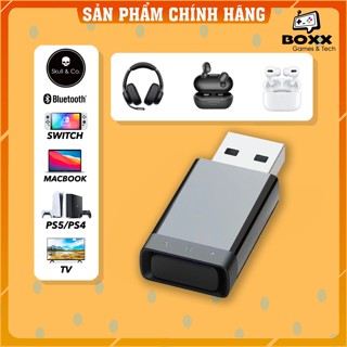  USB AudioDrive Bluetooth 5.2 Skull & Co hỗ trợ kết nối tai nghe không dây loa bluetooth cho máy PS4 PS5 PC 