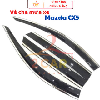 Vè che mưa xe mazda cx5 2014 2015 2016 2017 chỉ mạ crom cao cấp