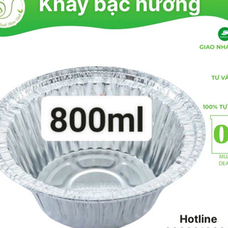 10 Khay giấy bạc tròn, khay nhôm nướng chuyên dụng - Bepxanhthienbinh