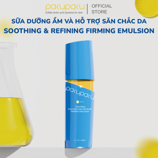 Sữa dưỡng ẩm và hỗ trợ săn chắc da Pakupaku Soothing & Refining Firming Emulsion 120ml