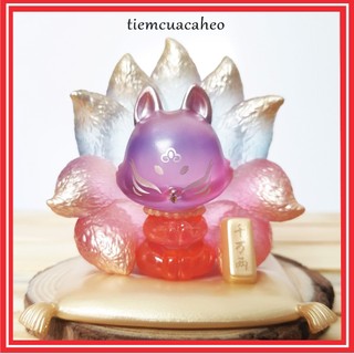 (Có Sẵn HCM) Mô Hình Búp Bê Cáo, Hồ Ly 9 Đuôi Kèm Đế Series 3,Tượng Gumiho Cửu Vỹ Hồ Thần Thoại, Trang Trí, Làm Quà Tặng