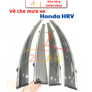 Vè che mưa xe Honda HRV 2018- 2021 chỉ mạ crom cao cấp - Giá 1 bộ