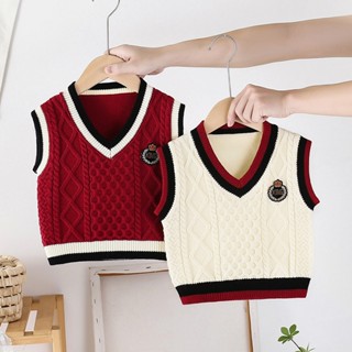  Áo Len Gile Cho Bé Tinh Hoa Store Cổ Tim Chui Đầu Phong Cách Hàn Quốc Chất Đẹp Ấm Áp Cho Bé Trai và Bé Gái 4m-4y 