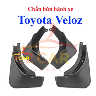 Chắn bùn bánh xe Toyota Veloz đời 2021 , 2022, 2023,2024 Bộ 4 chi tiết , hàng nhựa dẻo, vừa khít form xe, kèm ốc vít