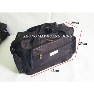 Túi đựng đồ nghề sữa chữar NGANG hộp trung loại tốt ĐEN