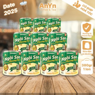 Combo 10 lon sữa đặc Ngôi Sao Phương Nam xanh lon 380g