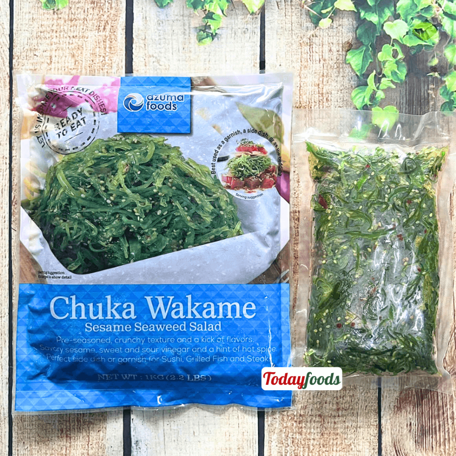 Salad Rong Biển Trộn Mè – CHUKA WAKAME | Món khai vị chuẩn vị Nhật - Todayfoods