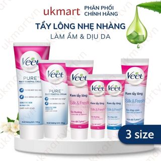 Kem Tẩy Lông Veet Hair Removal Cream Cho Da Thường, Da Nhạy Cảm