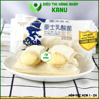 [Combo 10 cái] Bánh sữa chua Horsh ông già Đài Loan, bánh tươi ăn vặt ngon rẻ Sài Gòn