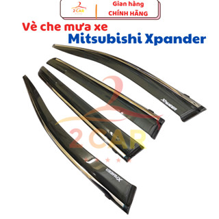 Vè che mưa xe Mitsubishi Xpander/ Xpander Cross 2018- 2020, 2021, 2022, 2023,2024 chỉ mạ Crom cao cấp