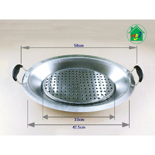 Khay Cá Chép Om Dưa Inox Đẹp