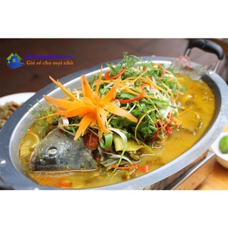 Khay Cá Chép Om Dưa Inox Đẹp
