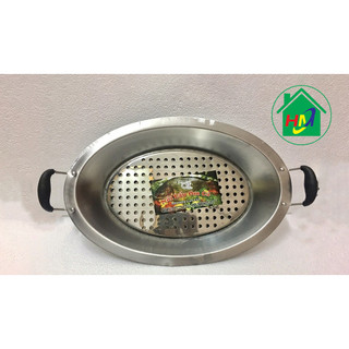 Khay Cá Chép Om Dưa Inox Đẹp