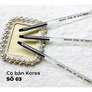 Cọ bản vuông số 2,3,4 chuyên dụng vẽ hoa - Cọ bản nail vẽ hoa đầu vuông