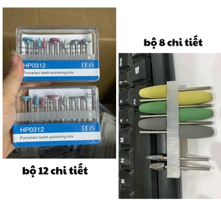 Mũi đánh bóng tháo lắp nha khoa - BỘ MŨI ĐÁNH BÓNG SỨ 12 CHI TIẾT HP0312