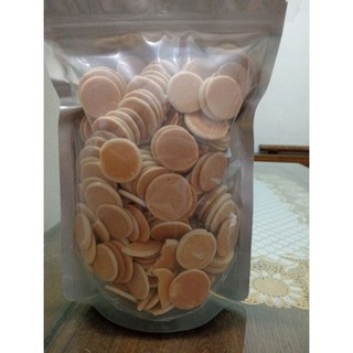 1kg g bánh đồng tiền đóng túi zip.