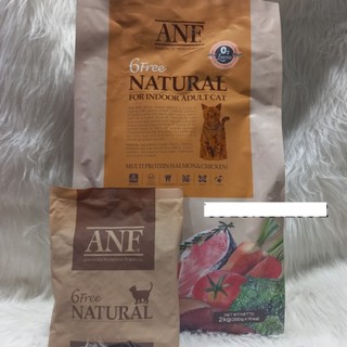 Thức ăn cho mèo anf 400g, thức ăn hữu cơ cho mèo anf 6 free