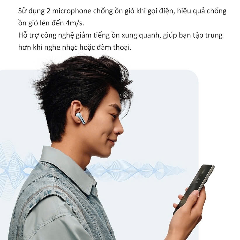 Tai nghe Bluetooth True Wireless Xiaomi Redmi Buds 6 Active - Bảo hành 12 tháng Chính Hãng | BigBuy360 - bigbuy360.vn