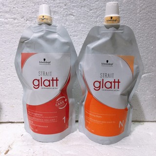 Thuốc uốn duỗi tóc Schwarzkopf Glatt 400mlx2 ( Thái Lan) ( nguyên cặp)