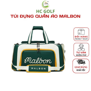 Túi Đựng Quần Áo Golf MALBON Bền Đẹp Với Thiết Kế Nhiều Ngăn Có Ngăn Đựng Giày Riêng Biệt - HC GOLF