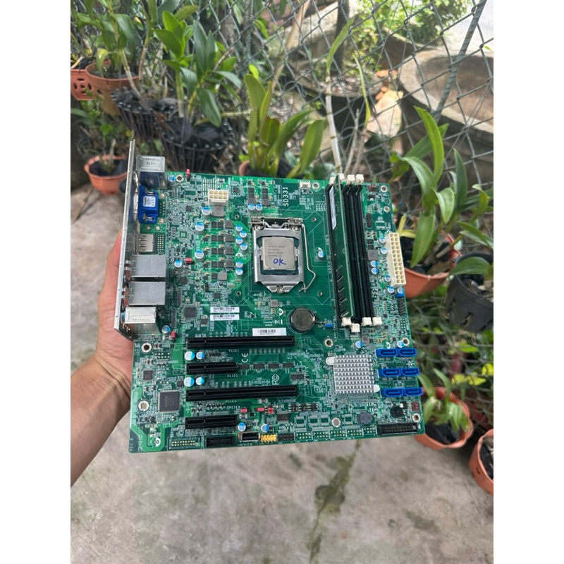 combo Foxcom Main h110 cpu xeon e3 1220v6 ram 8gb tháo máy bộ đẹp như new