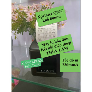 Máy in hóa đơn khổ K80mm, Máy in bill, Máy in nhiệt K80, Máy in đơn Livestream