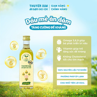 Dầu Mè Dinh Dưỡng Thuyền Xưa Ăn Dặm Cho Con 65ml