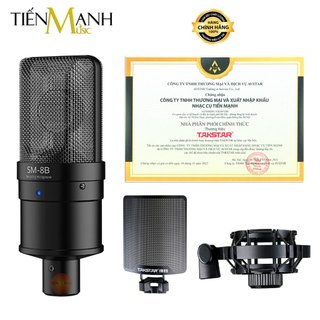 Micro Takstar SM8B - Mic Thu Âm Condenser Livestream Phòng Studio SM-8B Microphone