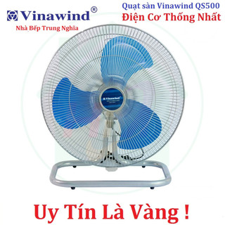Quạt sàn công nghiệp Vinawind Điện Cơ Thống Nhất QS500 Cánh kim loại, Đường kính 500mm