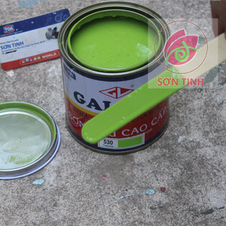 Sơn dầu bóng MÀU XANH LÁ MẠ GALANT 400ML 800ml (Tập Đoàn URAI - Thái Lan) Sử dụng cho gỗ, tôn, sắt thép