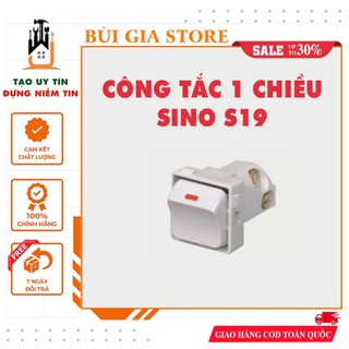Công tắc 1 chiều dùng chung cho S18A - S19 - S186 (Sino - Vanlock)