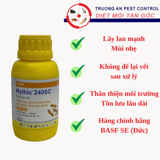 Thuốc diệt mối mythic 240sc, mùi nhẹ, lây lan mạnh, bảo vệ lâu dài, sản phẩm basf , chai 100ml