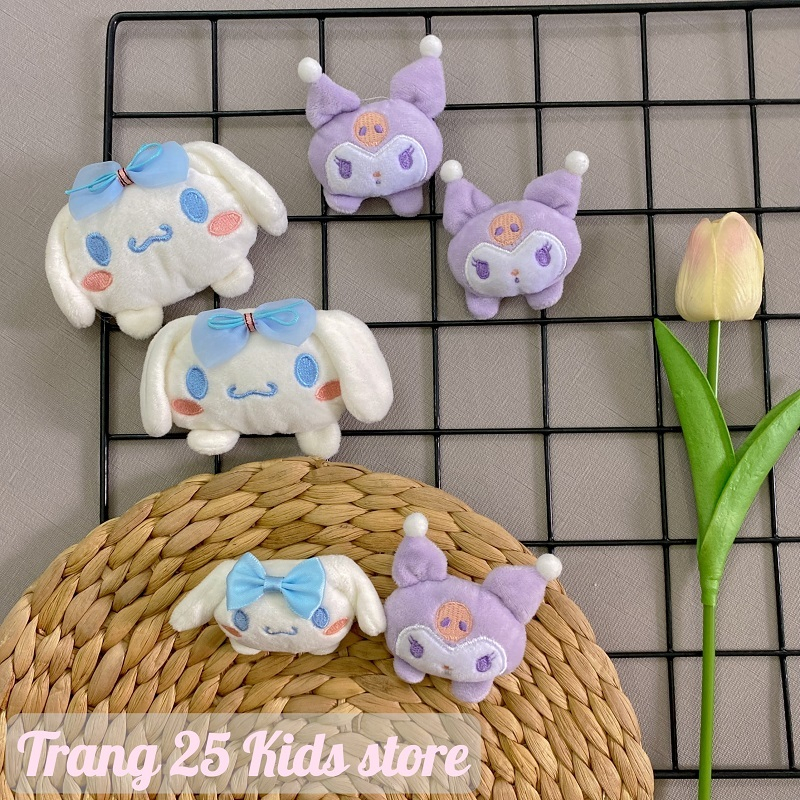 [Noel] Huy Hiệu Pin Cài Áo Trang Trí Ba Lô, Túi Xách Hình Sanrio Dễ Thương Sáng Tạo - G520 - -Trang 