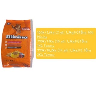 Thùng 7.8kg Thức ăn cho mèo Minino thương hiệu Pháp