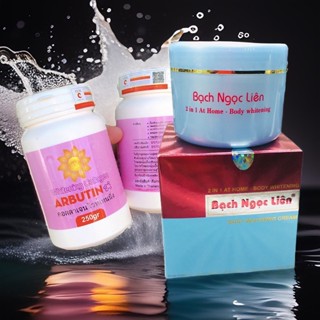 Combo Kem Body Bạch Ngọc Liên Và Kem Kích Trắng Abutine 3C3 trắng nhanh