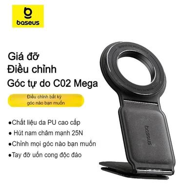 Giá Đỡ Điện Thoại Từ tính C02 Mega Series Magnetic ô tô Lực Hút mạnh mẽ Hơn Gập Xếp Tiện Lợi giữ điện thoại chắc chắn