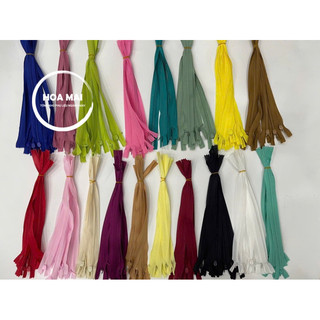 [25cm-CHỌN MÀU] COMBO Khoá giọt lệ (hạt dưa) 25cm KCC  mềm, trơn