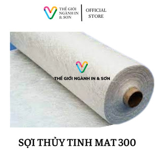 Sợi thủy tinh Mat 300 làm vật liệu composite, quấn pô xe