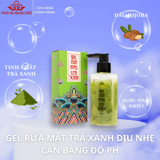 Gel rửa mặt gấp đôi trà xanh phấn nụ hoàng cung giúp da sạch sâu và dưỡng ẩm dung tích 120ml