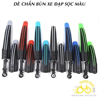 Dè vè chắn bùn xe đạp sọc màu - Có đủ màu