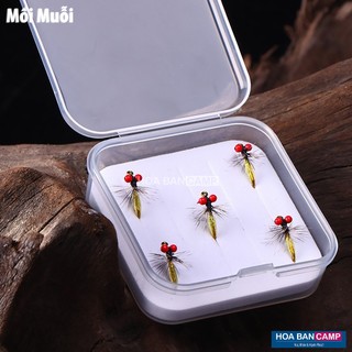 Combo 5 Mồi Ruồi, Muỗi Câu Mương Thiểu, Rô Phi, Cá Suối...