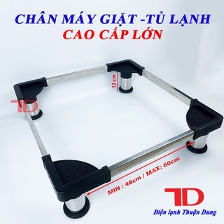 Chân máy giặt - tủ lạnh đa năng cao cấp, CHÂN ĐỠ MÁY GIẶT, TỦ LẠNH ( Máy giặt từ 6- 9kg. tủ lạnh từ 90l- 290l)