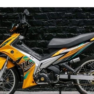 Tem rời Exciter 2010 vàng đen lc
