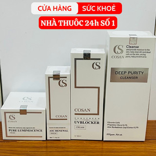 Bộ Kem Serum COSAN Giúp hỗ trợ giảm mụn thâm mờ sẹo