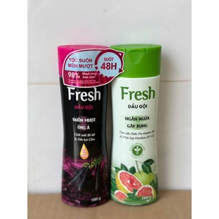  DẦU GỘI FRESH BỒ KẾT SIÊU  MƯỢT ÓNG Ả TINH DẦU BƯỞI GIẢM GẪY RỤNG TÓC MỸ PHẨM SÀI GÒN 170G - mẫu mới 2023 