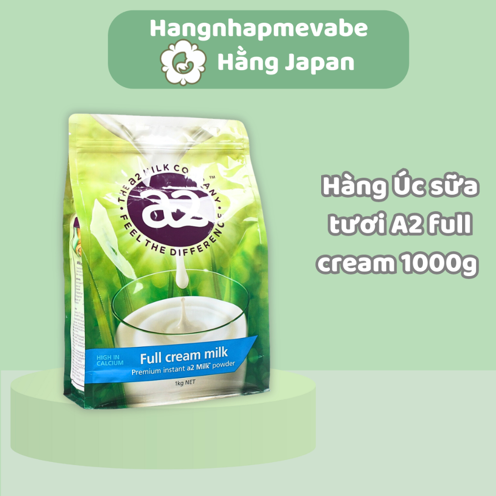 Sữa tươi A2 Úc full cream milk 1000g