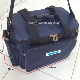 Túi đựng đồ nghề logo DKIN hoặc PNSNIC khóa đồng hộp vuông có ngăn dắt đồ nghề loại tốt